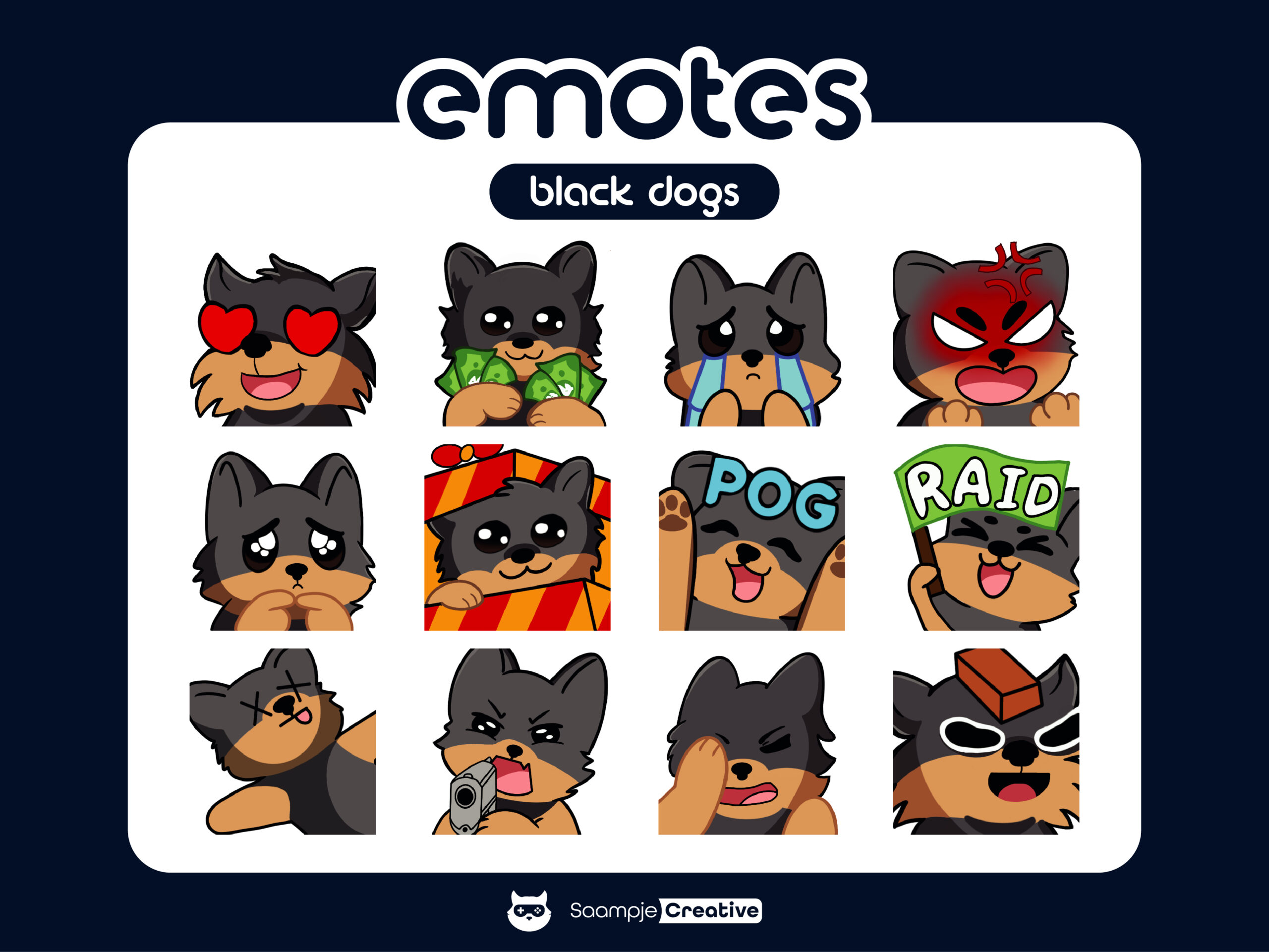 ShowCase - Saampje emotes